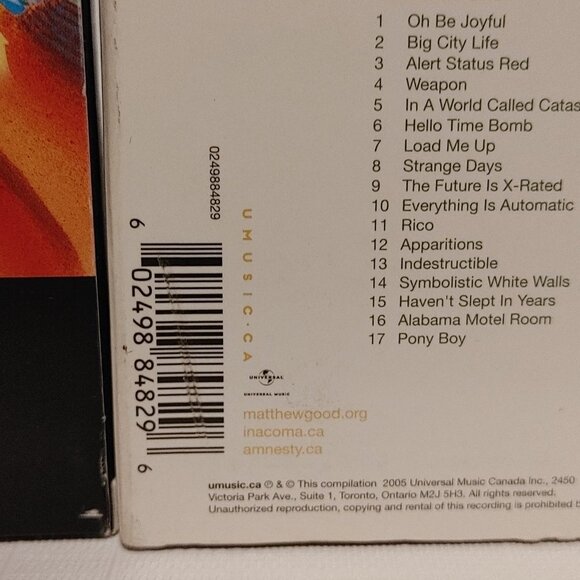 Matthew Good Band Lot of Special Edition CDs In a COMA The Audio Of Being - Picture 4 of 13